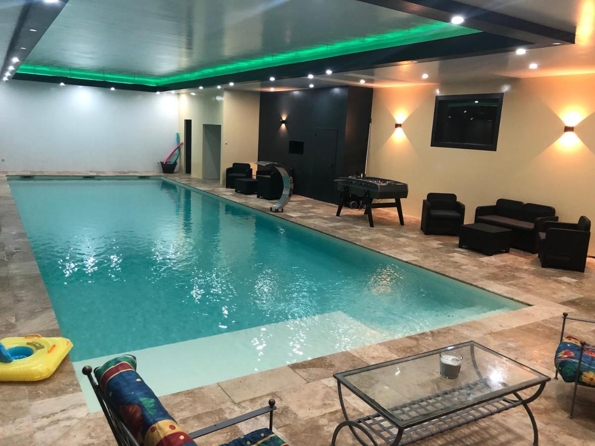 Cottage Piscine Interieure31Degres Zoo La Fleche24H Du Mans Clermont-Creans Exterior foto